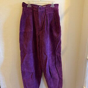 Vintage Purple Corduroy Pants
